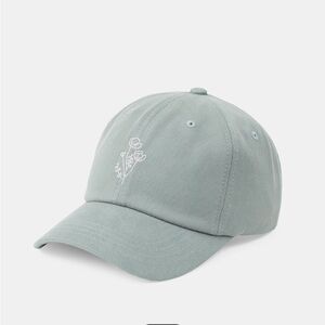Tentree Flower Embroidery Peak Hat